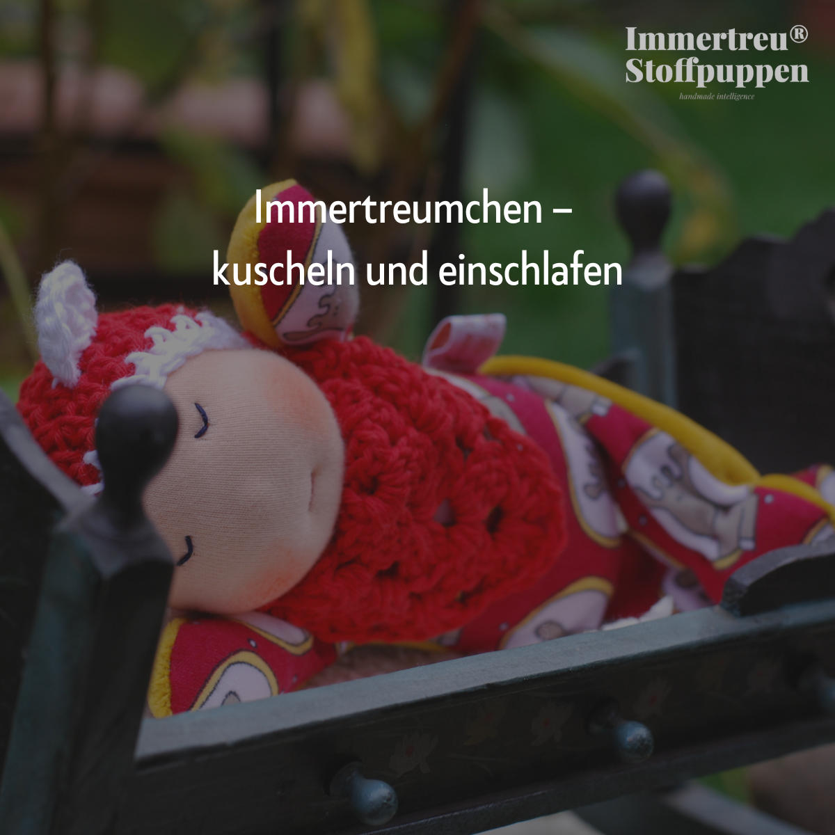 Immertreumchen – Schlafpüppchen aus Stoff