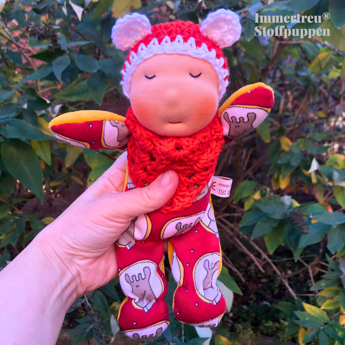 Immertreumchen – Schlafpüppchen aus Stoff