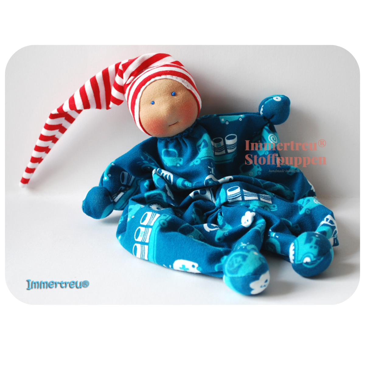 Schmuuusi nach Wunsch von Immertreu, Erstlingspüppchen, Meine erste Puppe. Wunschbestellung, auch mit Namen.