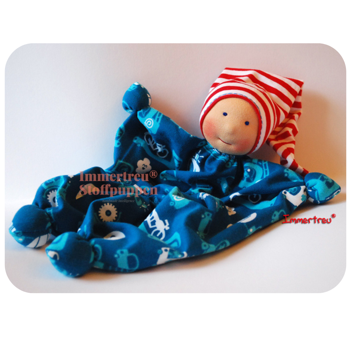 Schmuuusi nach Wunsch von Immertreu, Erstlingspüppchen, Meine erste Puppe. Wunschbestellung, auch mit Namen.