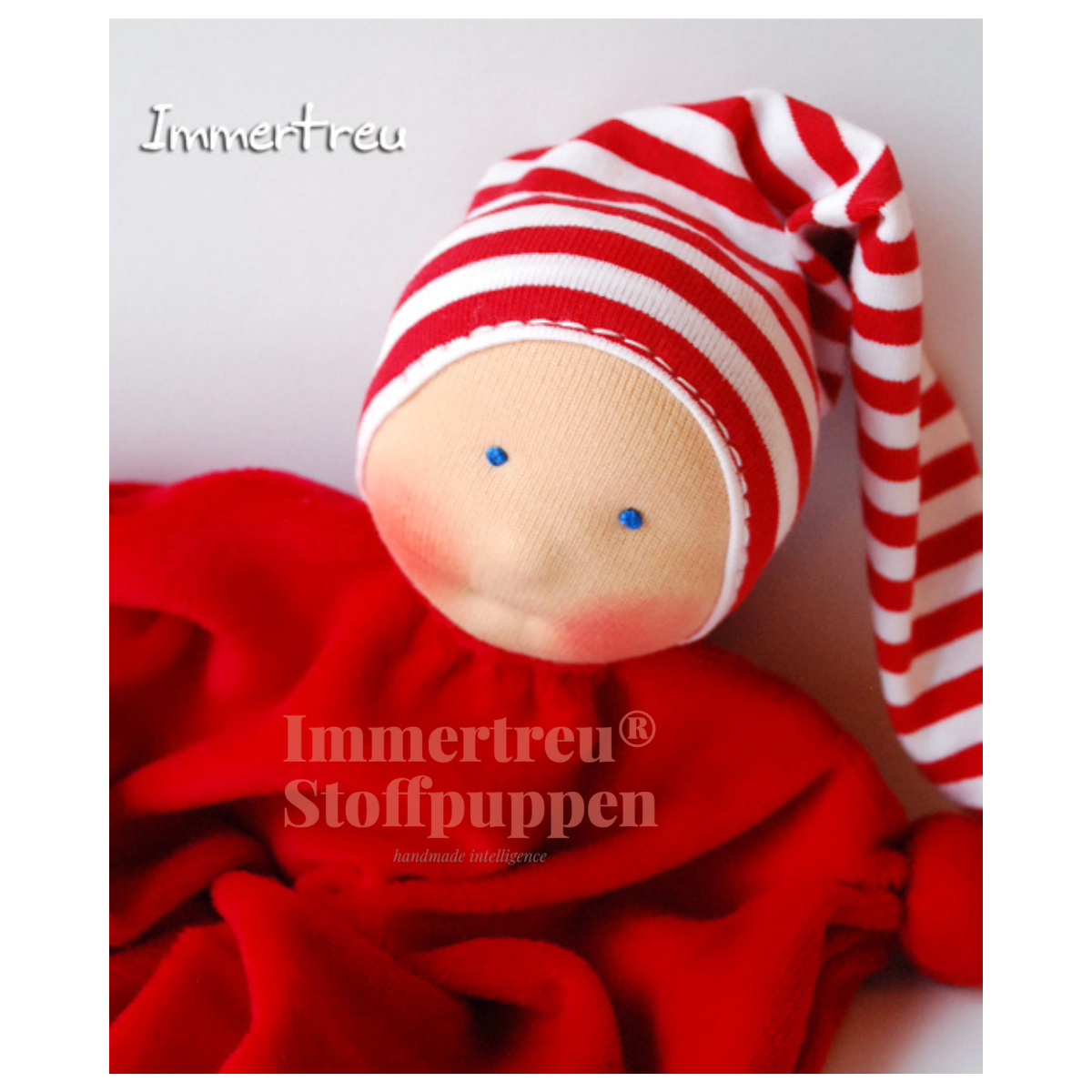 Schmuuusi nach Wunsch von Immertreu, Erstlingspüppchen, Meine erste Puppe. Wunschbestellung, auch mit Namen.