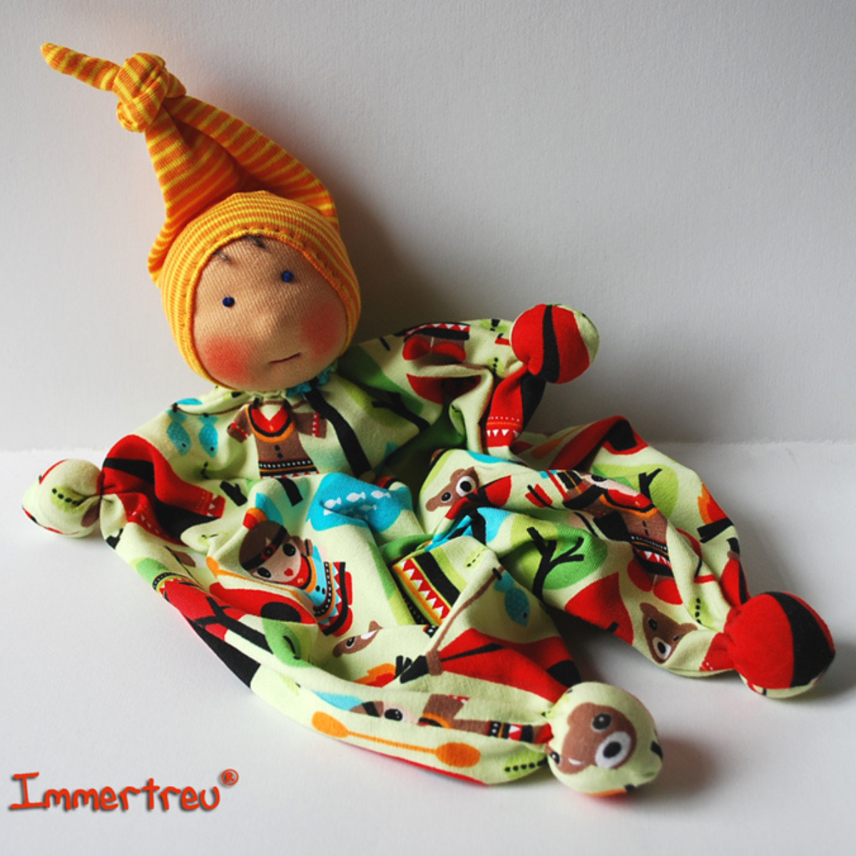 Schmuuusi nach Wunsch von Immertreu, Erstlingspüppchen, Meine erste Puppe. Wunschbestellung, auch mit Namen.