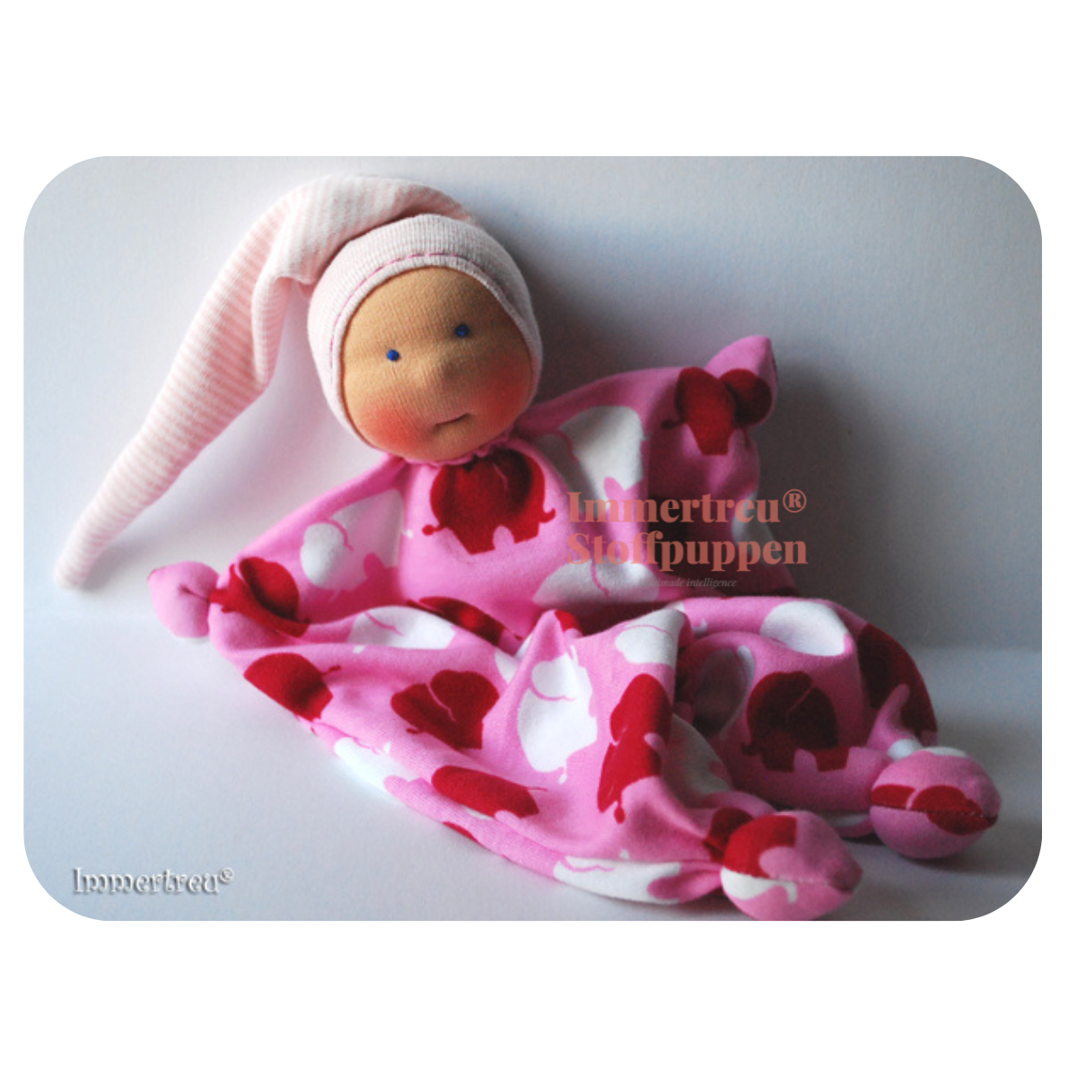 Schmuuusi nach Wunsch von Immertreu, Erstlingspüppchen, Meine erste Puppe. Wunschbestellung, auch mit Namen.