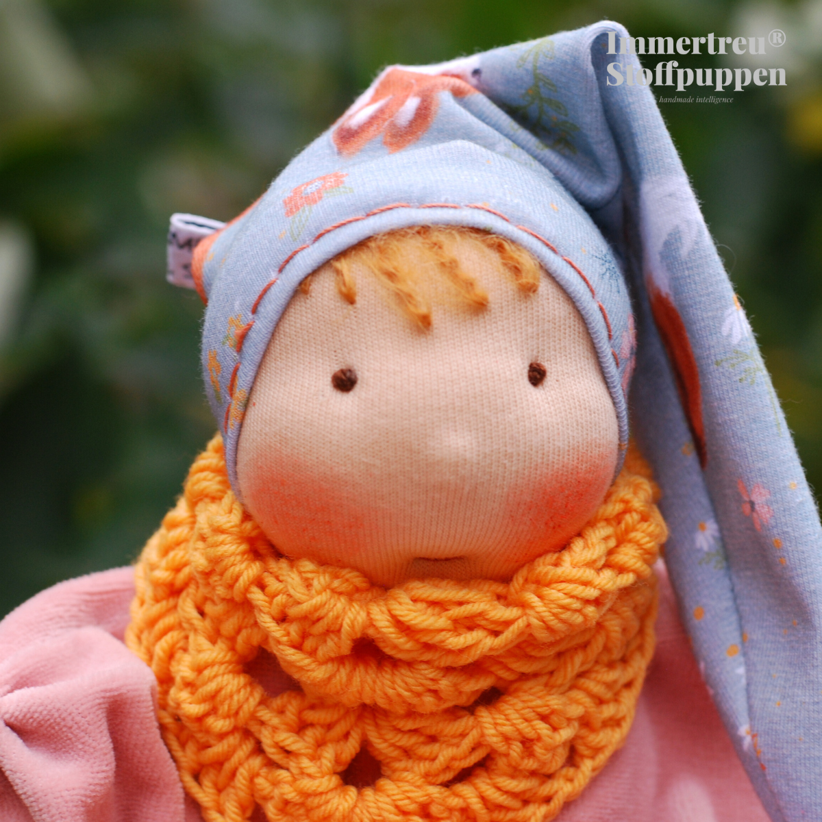 Immertreu® Schmuuuusi Stoffpuppe