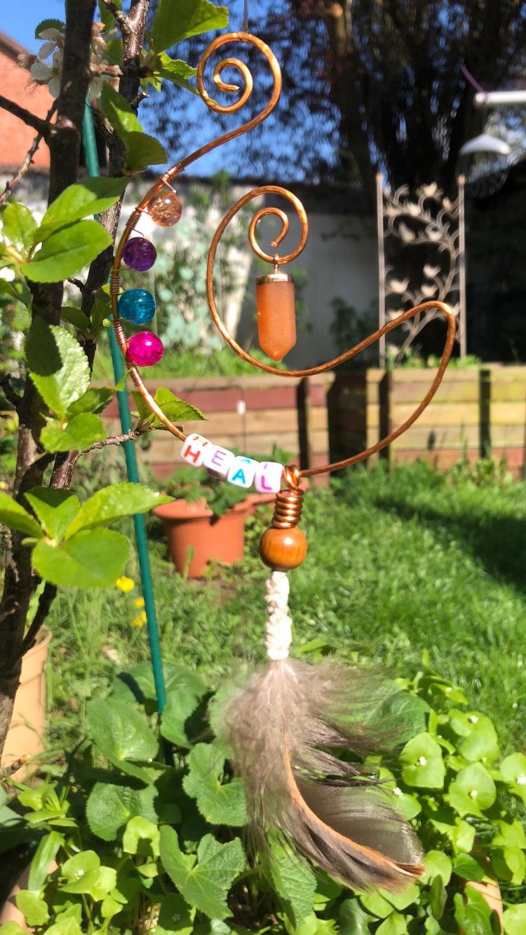 Sonnenfänger Mond, Spell Catcher „HEAL“ – Trage die Frequenz der Heilung