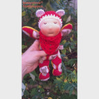 Immertreumchen – Schlafpüppchen aus Stoff