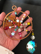 Sonnenrad „Acht Speichen“ – Dein Lichtfänger für Wandel, Rhythmus und Freude