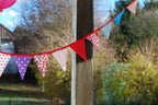 Wimpelkette 19 Wimpel Deko Garten Kinderzimmer 3,10m bunt